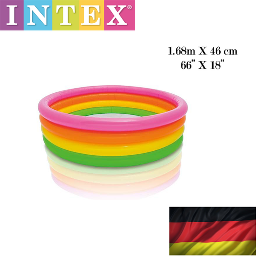 POOL 4 RING SUNSET GLOW