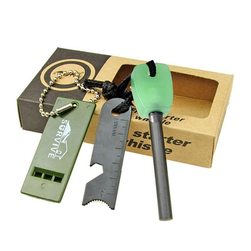 Survival Magnesium Fire Starter Set.