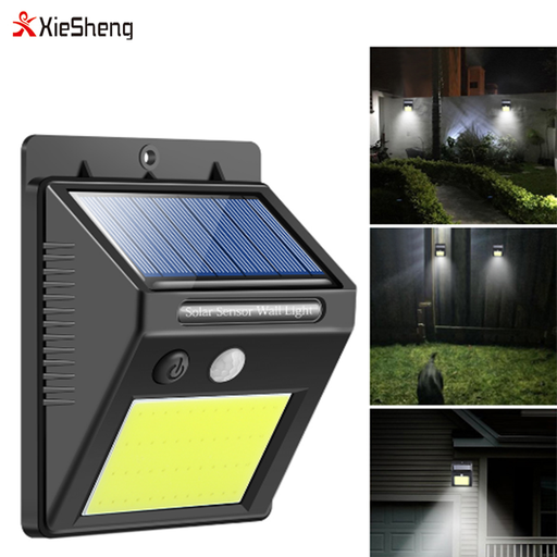 Waterproof light-48 LED/Motion/Solar/cool white