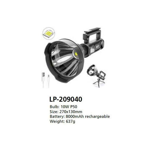 LED WORK LIGHT 10W P50 8000mAh