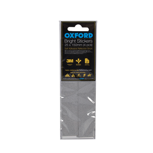 Bright Stickers - Reflective 25 x 150mm (4 pcs)