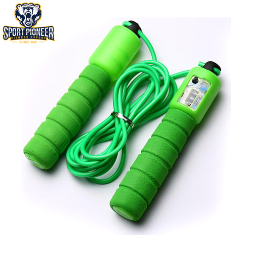 Adult Plastic Jump Rope with Foam Handle