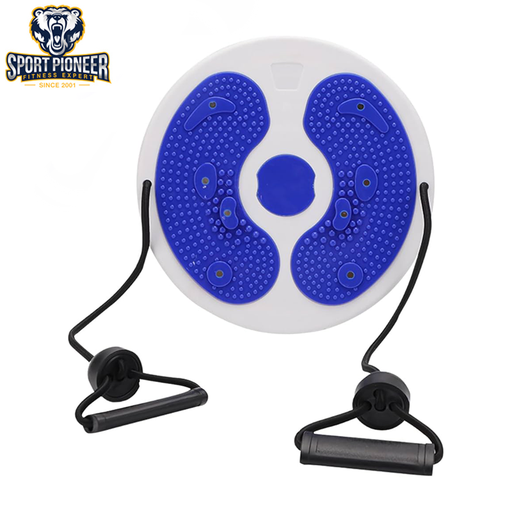Disc Balance Rotating Board with Pull Rope.