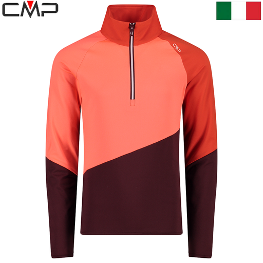 Kids softech half-zip turtle neck