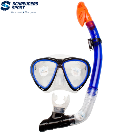 Diving Mask with Snorkel Silicone · Senior ·