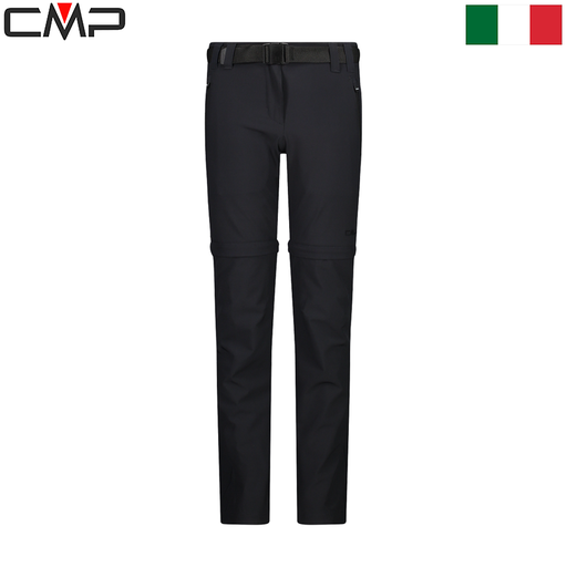 Junior's zip-off trousers in stretch fabric