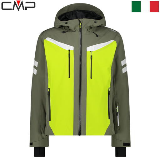 Men's ski jacket in 4 way stretch fabric