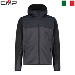 MAN HYBRID JACKET FIX HOOD