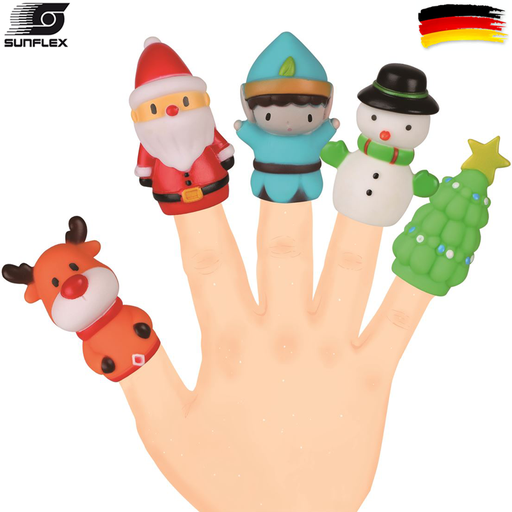 FINGER DOLLS CHRISTMAS, 5 pcs.