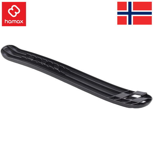 Sno Blade Main Ski Right w/Nut+Screw, Grey