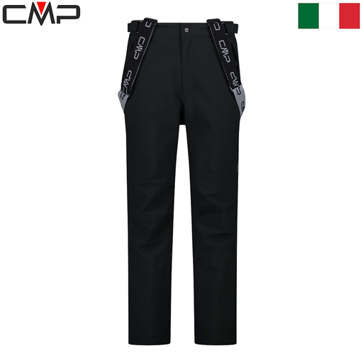 Men's ski pants with removable straps