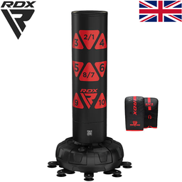 KT Ronin 6f Free Standing Target Punch Bags With Mitts