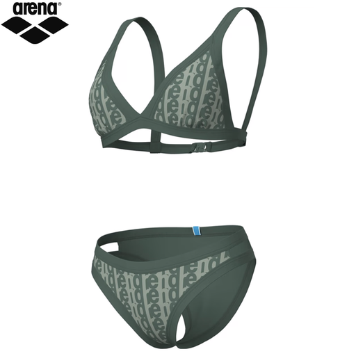 Women's Bikini arena Monogram Triangle