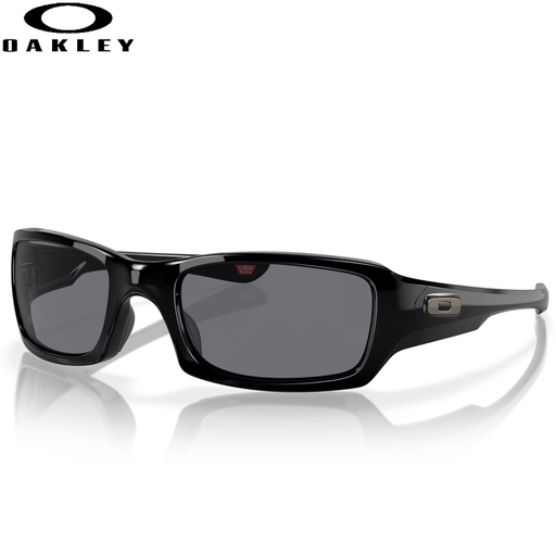 Fives Squared Polished Black Frame