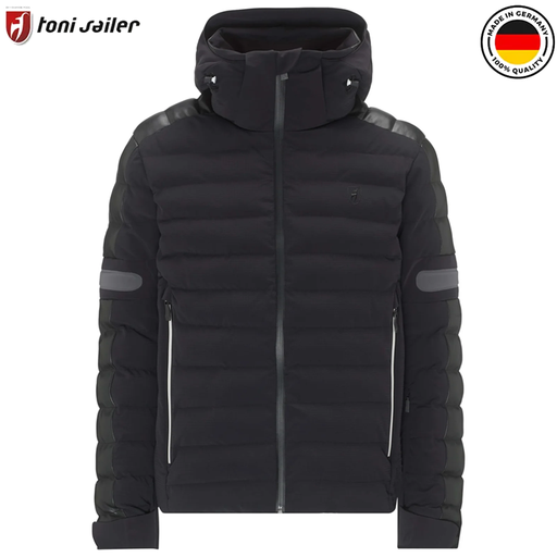 GIDEON FAUX LEATHER Men Ski Jacket