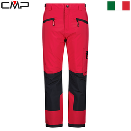 Kid's color block twill ski pants