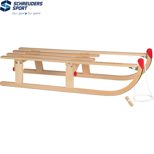 Wooden Sledge · Foldable · Max. 90kg Set
