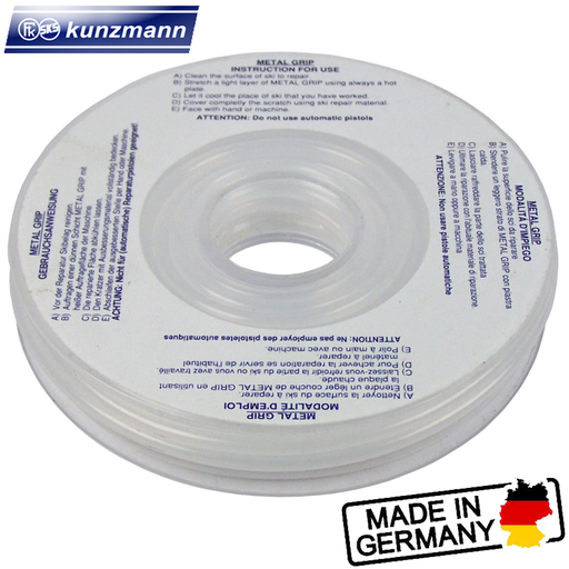 Metal grip, black, Ø3,5mm, 10m