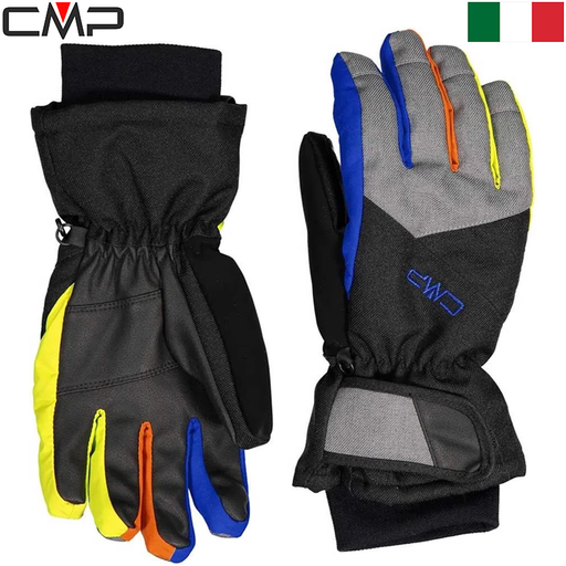 Kid's Multicolour ski gloves S26