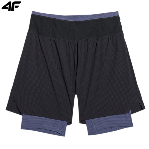 Men's 2-in-1 quick-drying trail running shorts